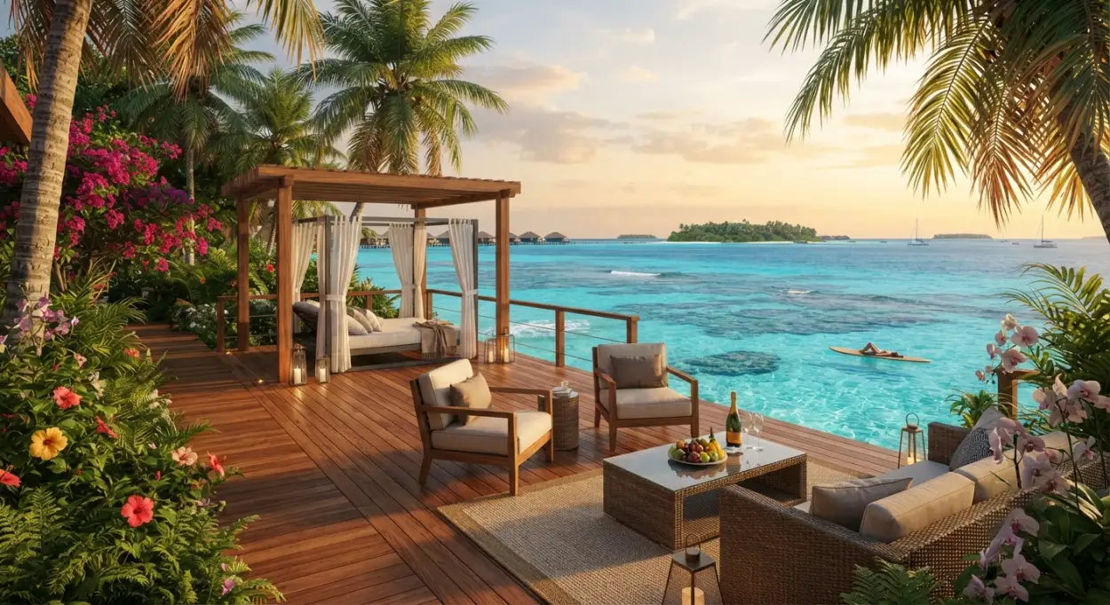 Free Download Tropical Luxury Background - High Quality Tropical Summer Background Background Image