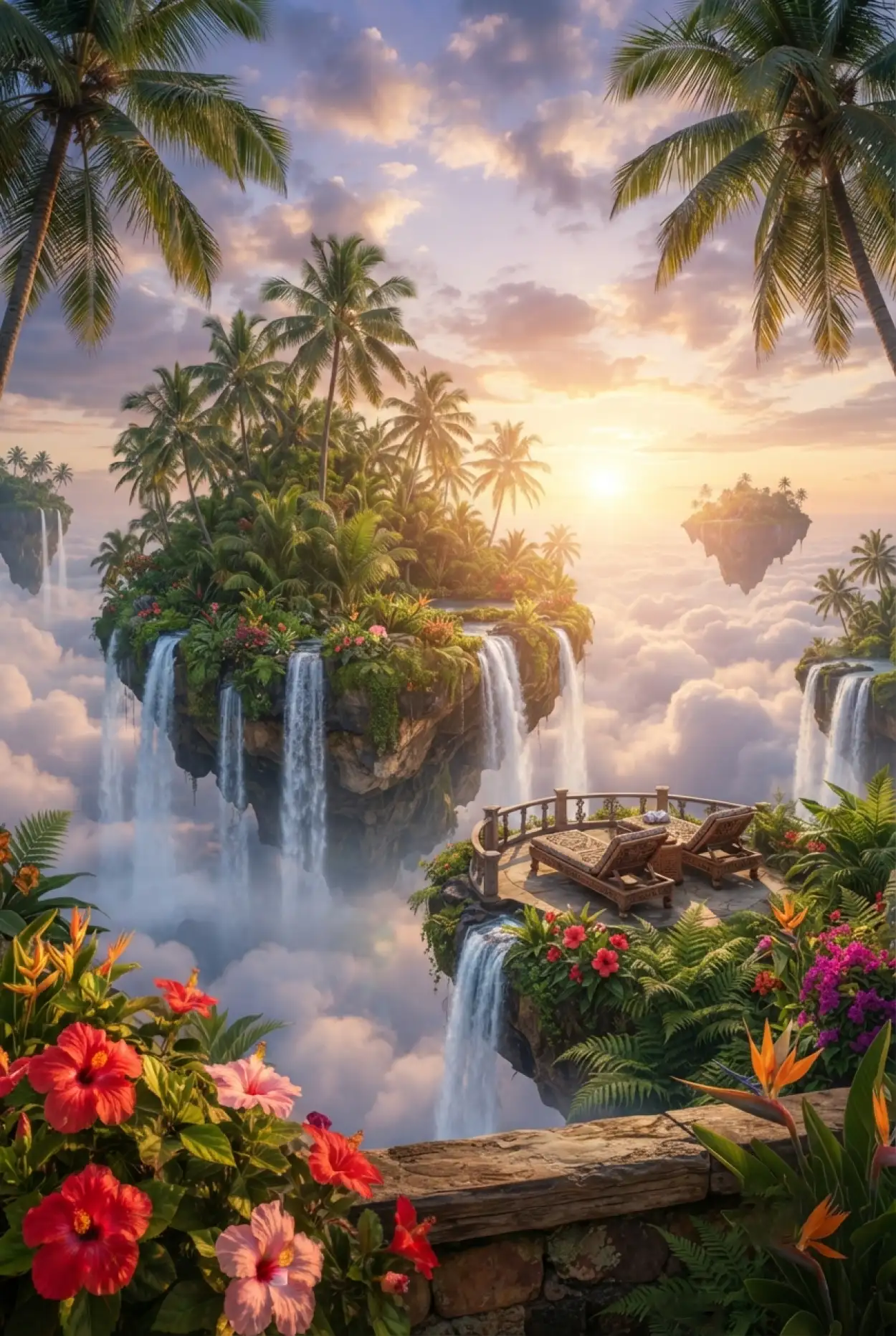 Free Download Tropical Paradise Background - High Quality Tropical Summer Background Background Image