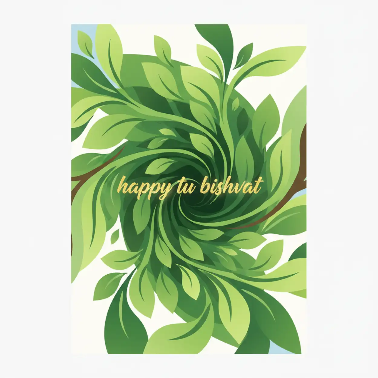 tu bishvat greeting card messages