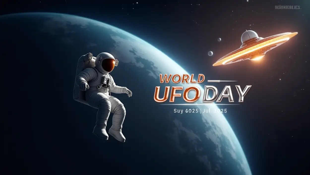 Free Download Ufo Day 2025 Facebook Banner Image - High Quality Orld UFO Day 2025 Background