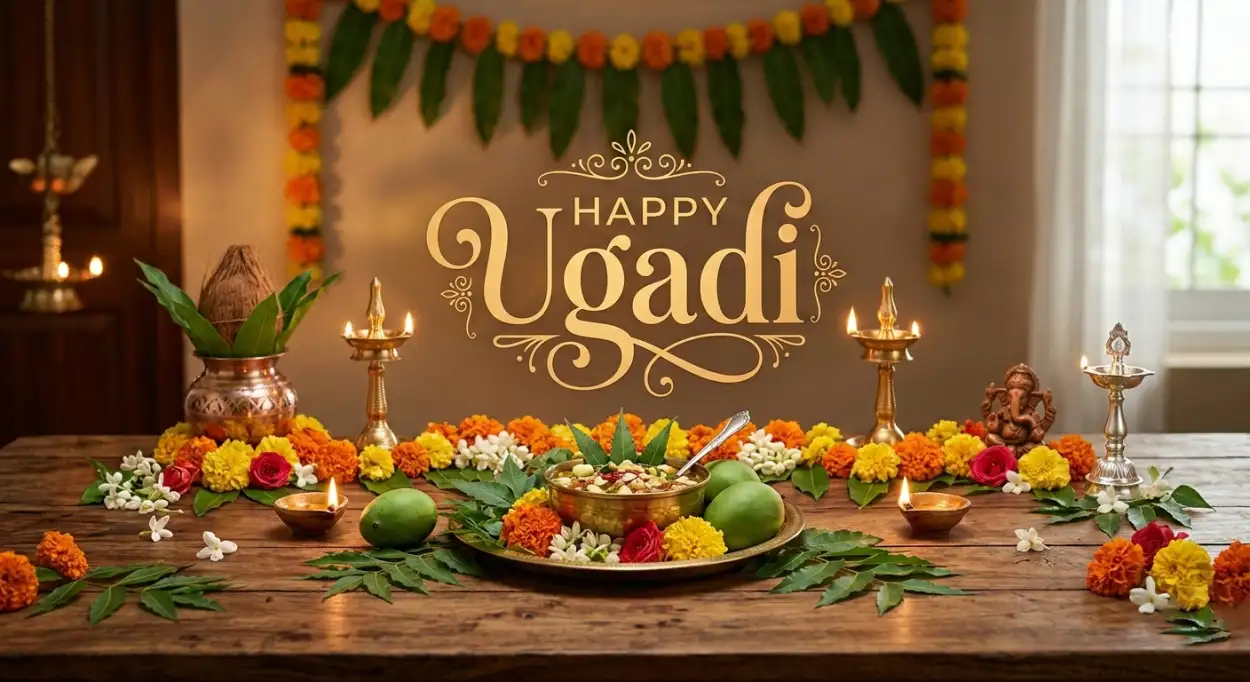 Free Download Ugadi Celebration Greeting Images - High Quality Happy Ugadi Image