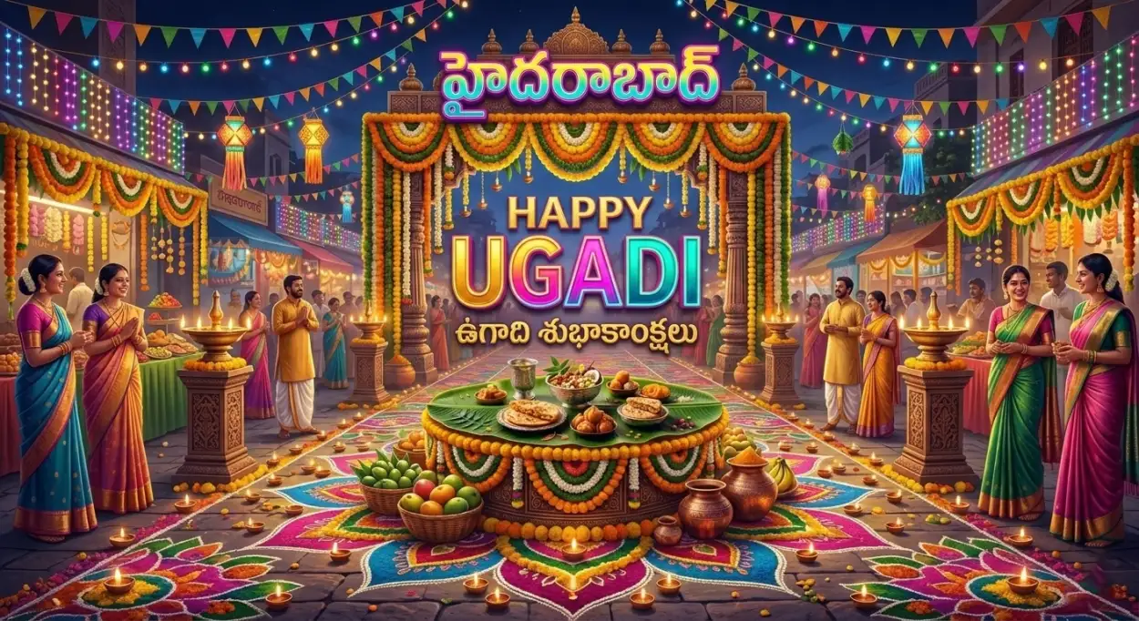 Free Download Ugadi Festival Poster - High Quality Happy Ugadi Image