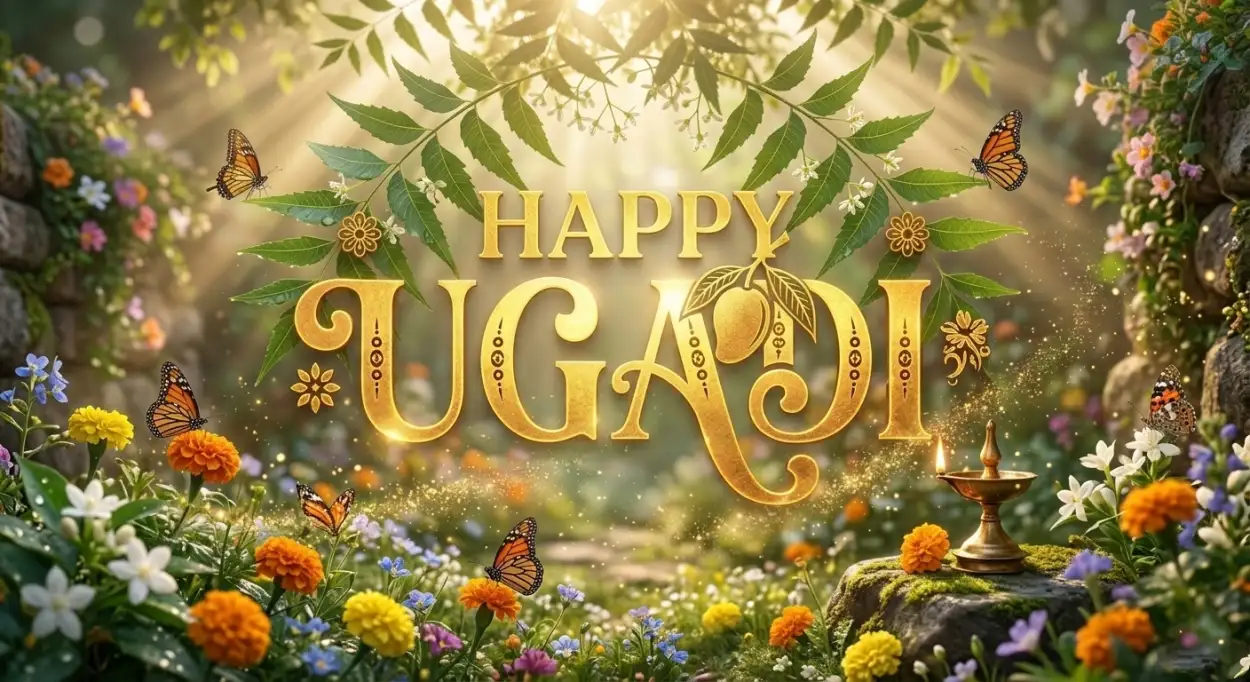 Free Download Ugadi Festival Wallpaper Background - High Quality Happy Ugadi Background Image