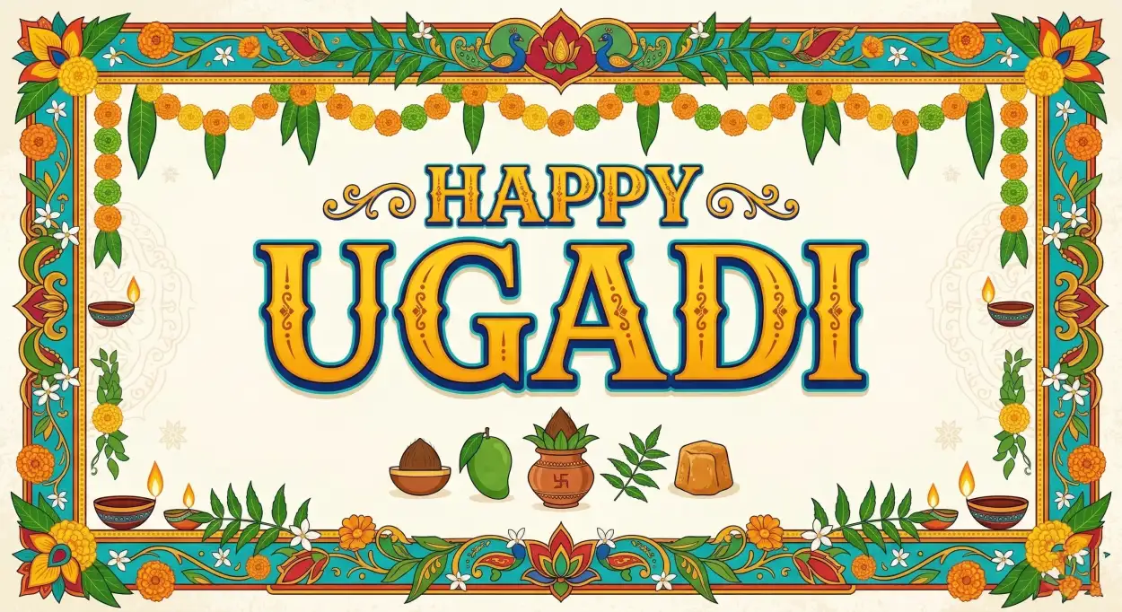 Free Download Ugadi Greeting Image Download - High Quality Happy Ugadi Image