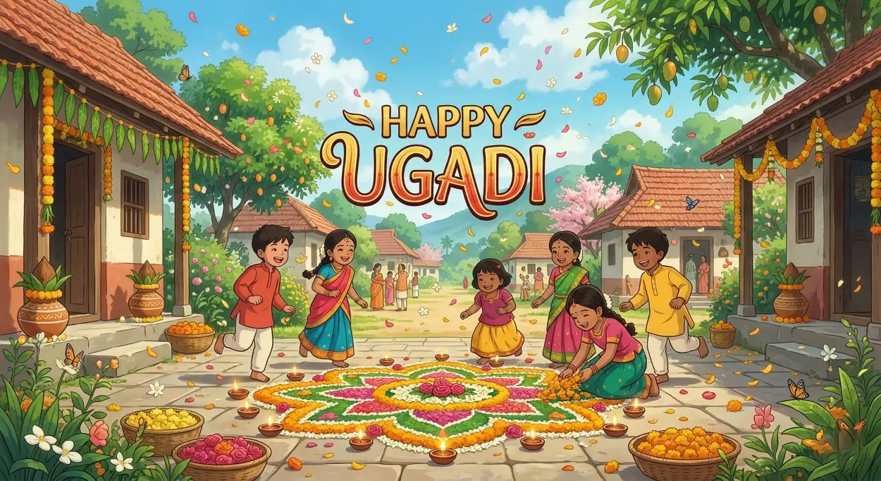 Free Download Ugadi Traditional Festival Images - High Quality Happy Ugadi Image