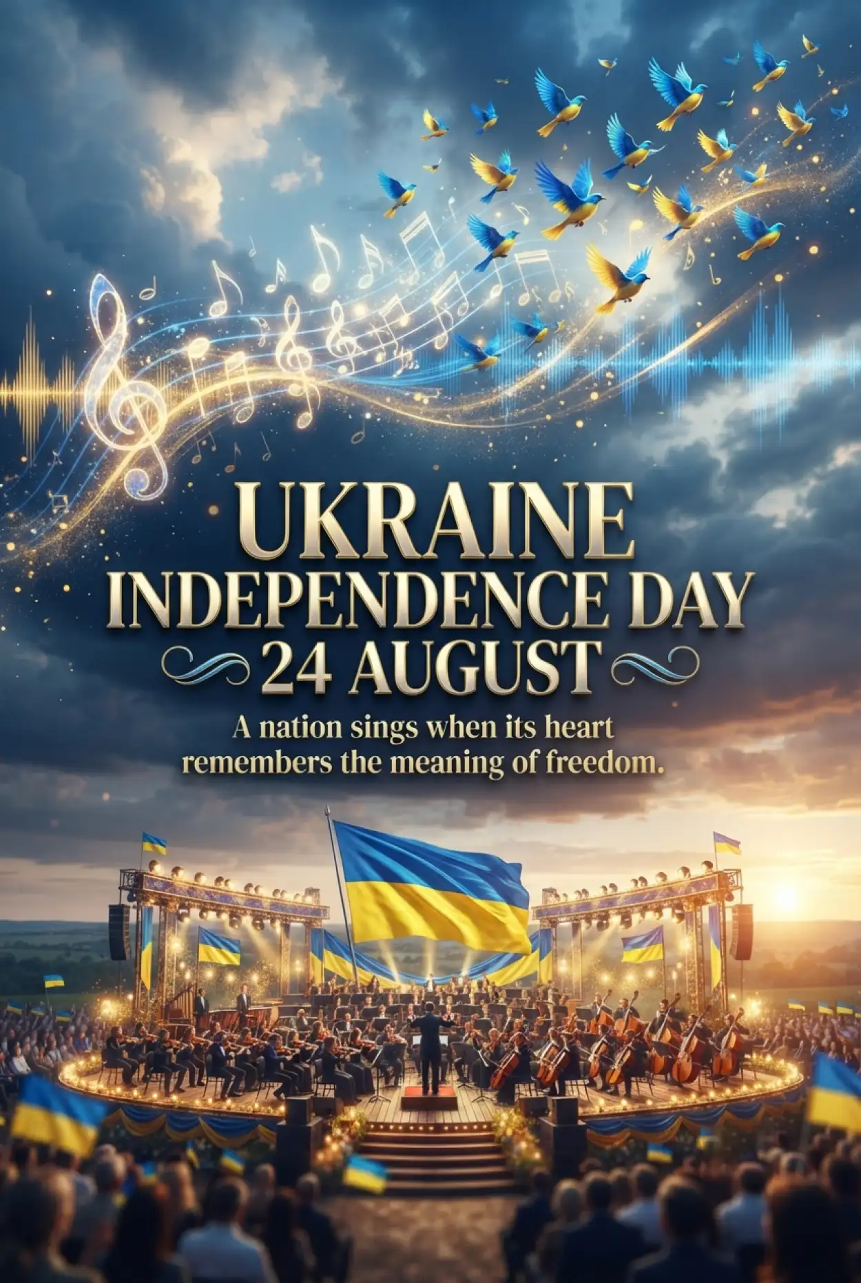 Free Download Ukraine Independence Day 2026 Celebrations In Europe - High Quality Ukraine Independence Day 2026 Image