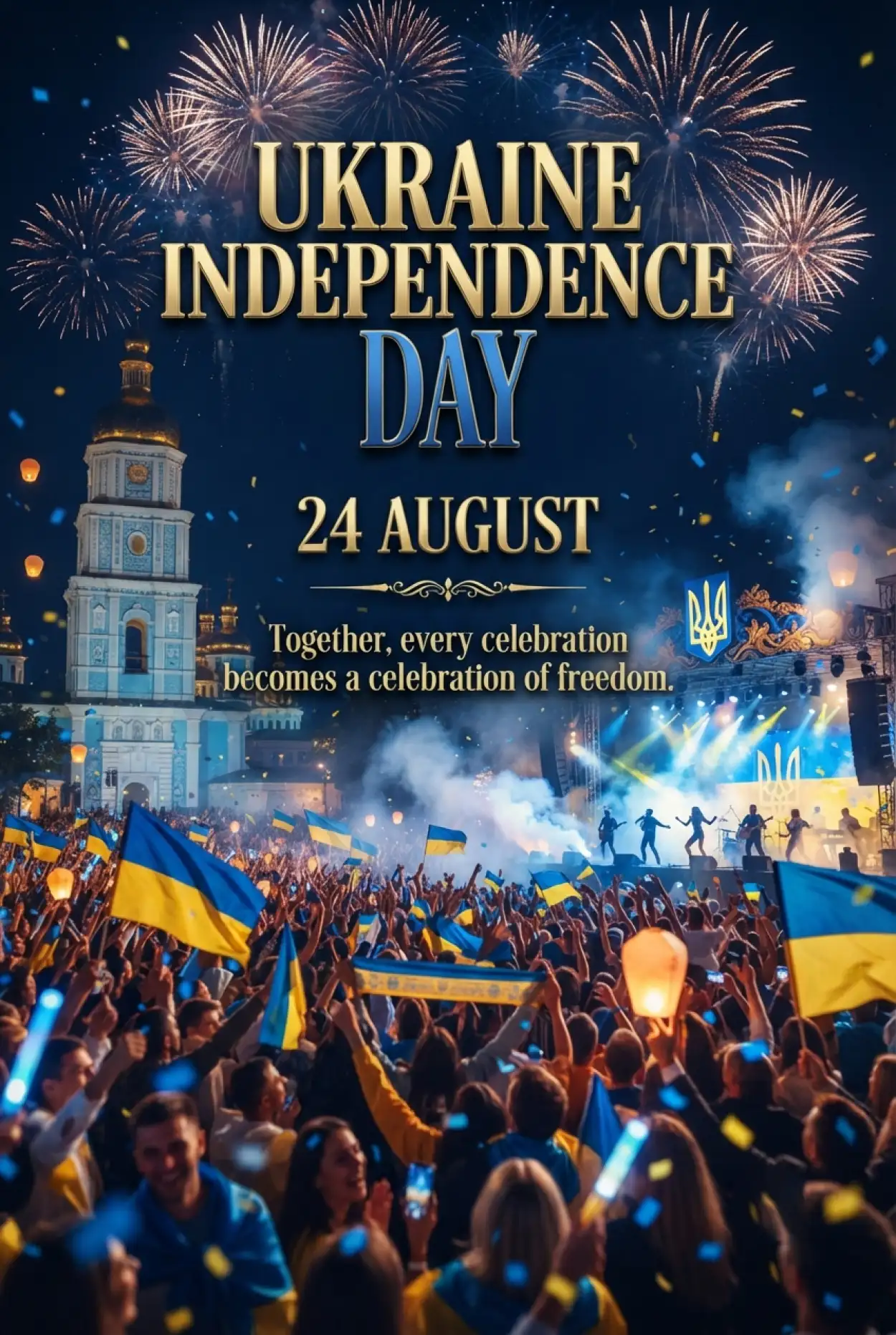 Free Download Ukraine Independence Day 2026 Instagram Story Ideas - High Quality Ukraine Independence Day 2026 Image
