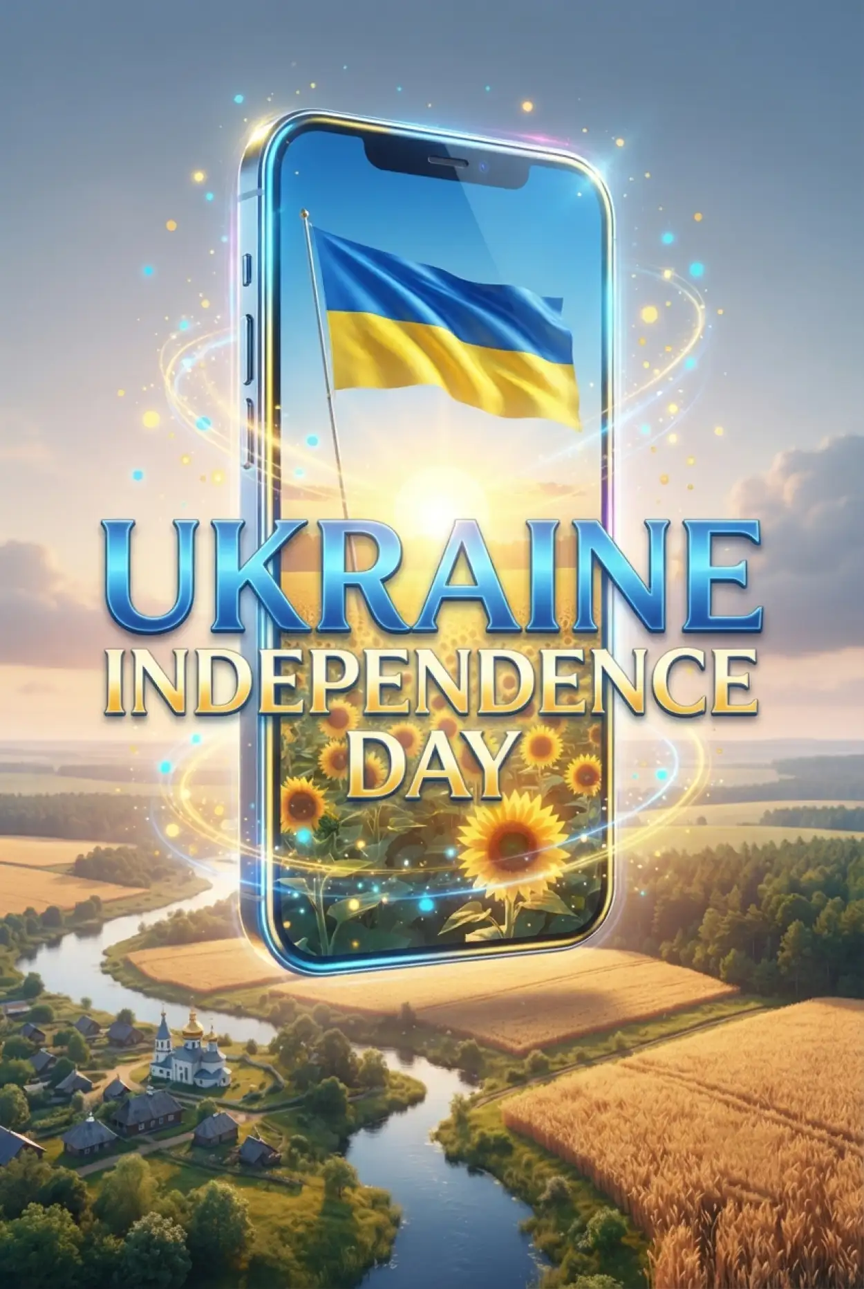 Free Download Ukraine Independence Day 2026 Whatsapp Status - High Quality Ukraine Independence Day 2026 Image