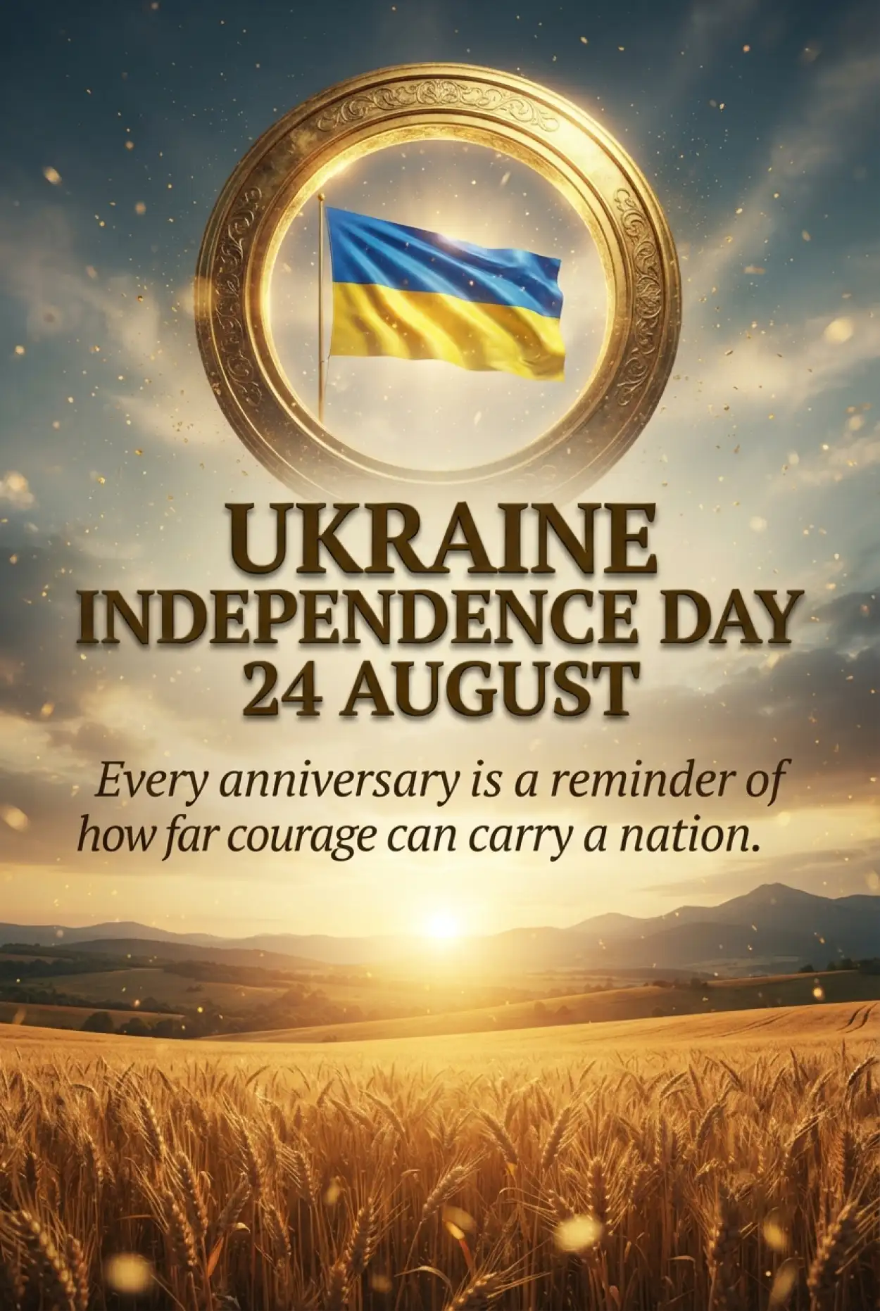 Free Download Ukraine Independence Day 35th Anniversary - High Quality Ukraine Independence Day 2026 Image