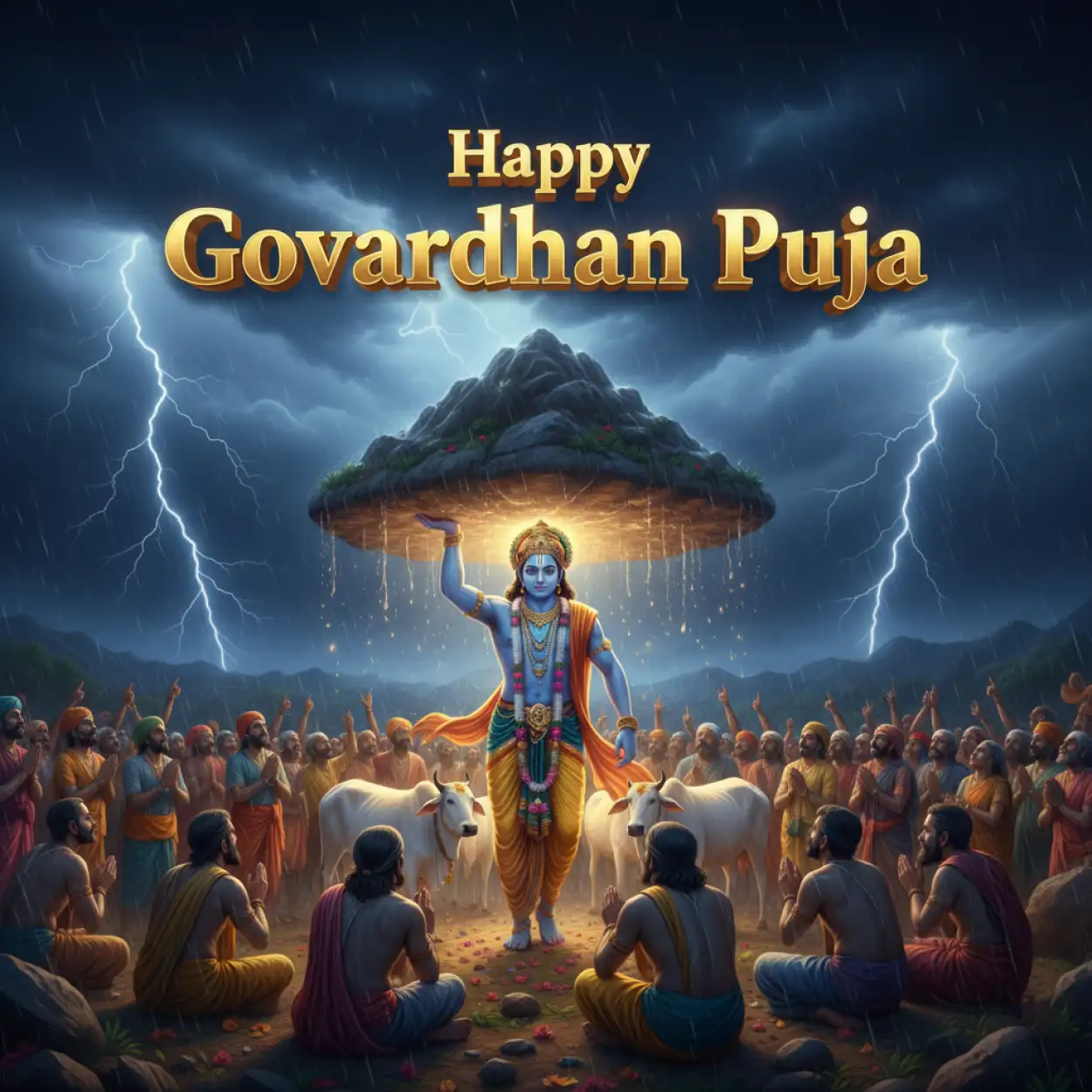Ultra Realistic Govardhan Puja Celebration Background Hd - Royalty Free Happy Govardhan Puja Image | Pngmagic Free Download Ultra Realistic Govardhan Puja Celebration Background Hd - High Quality Happy Govardhan Puja Background
