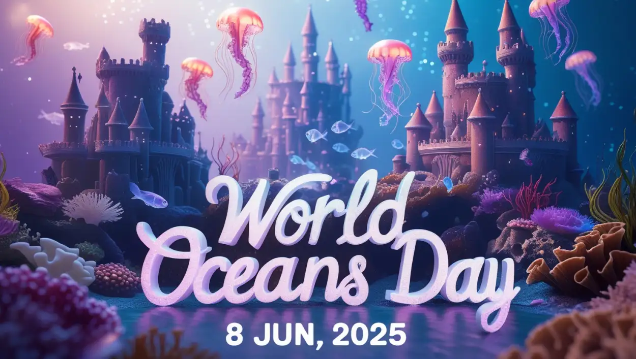 Free Download Underwater Life Ocean Day Wallpaper - High Quality World Oceans Day Background