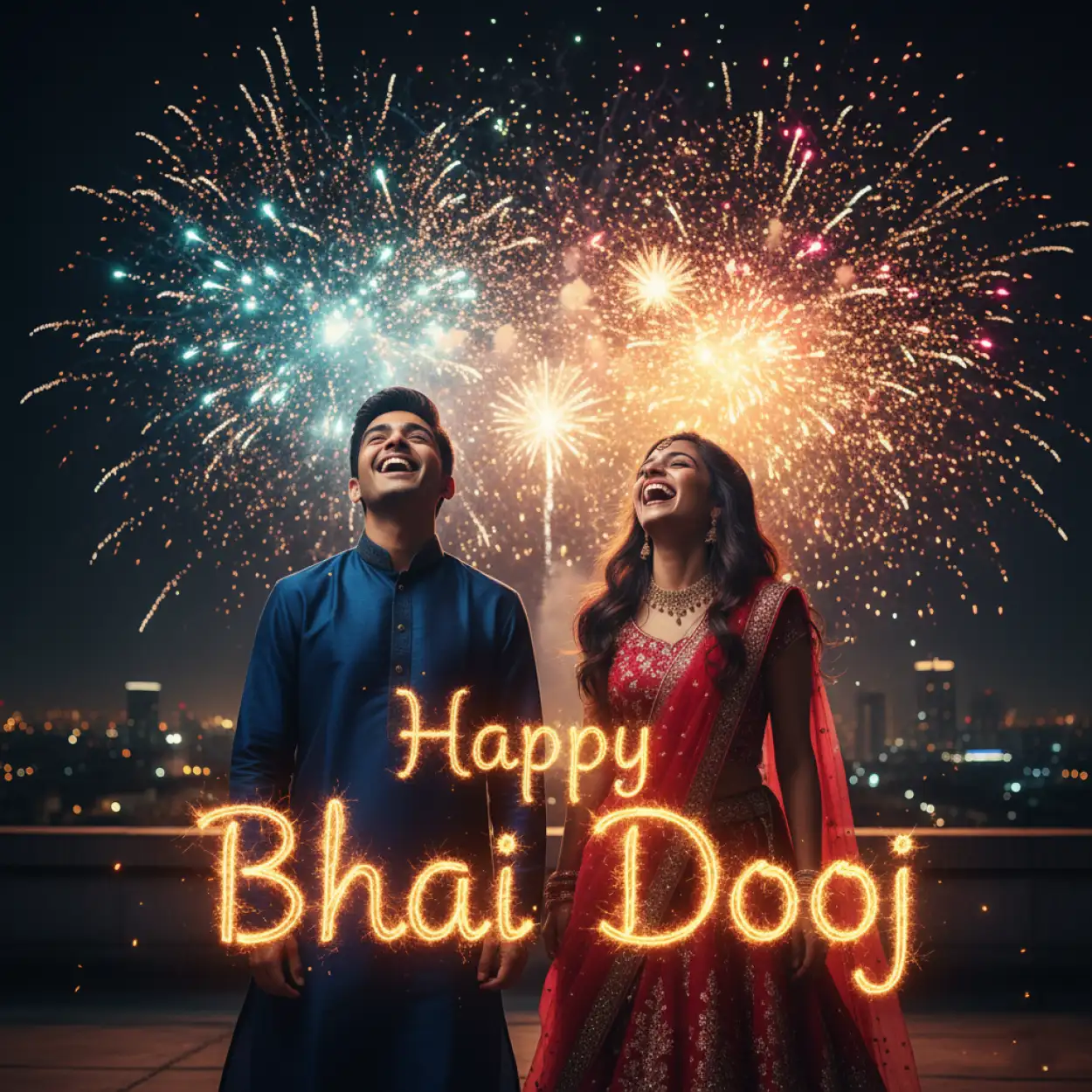 unique bhai dooj wishes for sister with funny touch