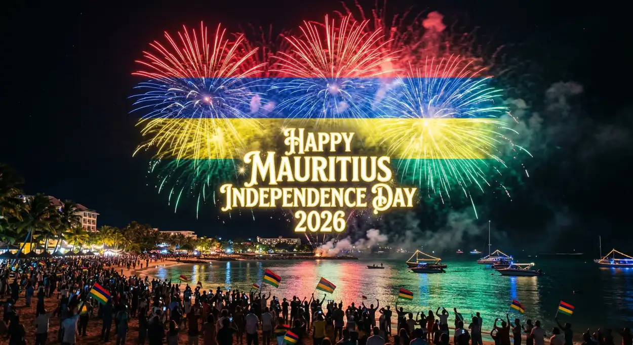 Free Download Unique Mauritius Independence Day 2026 Greeting Designs - High Quality Happy Mauritius Independence Day 2026 Image