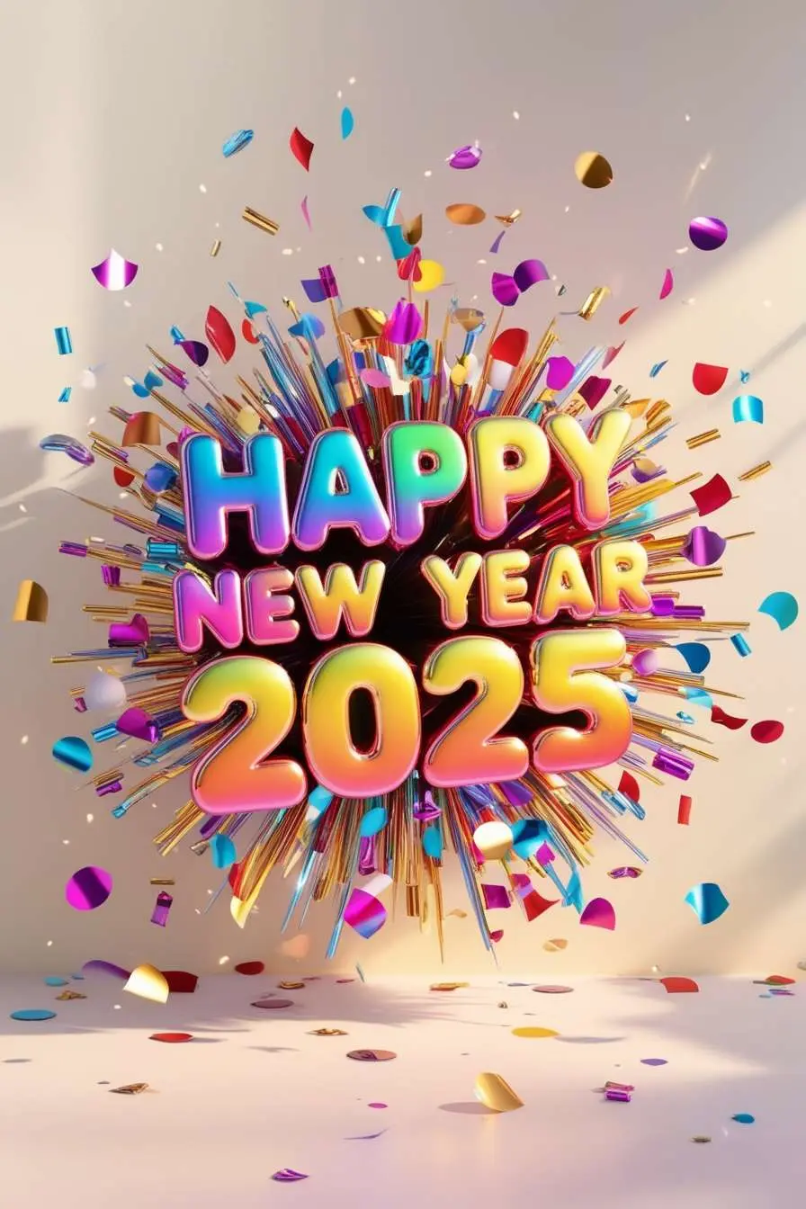 unique new year 2025 post templates