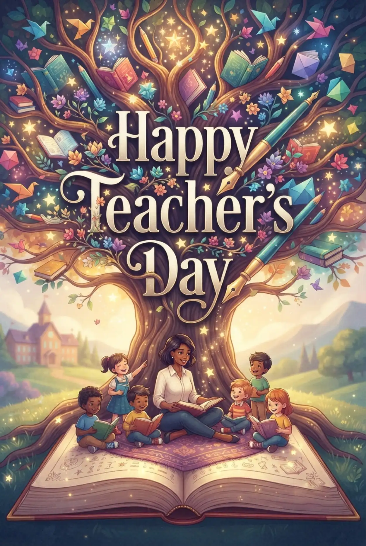 Free Download Unique Teachers Day Cards - High Quality Teachers Day Cards Image