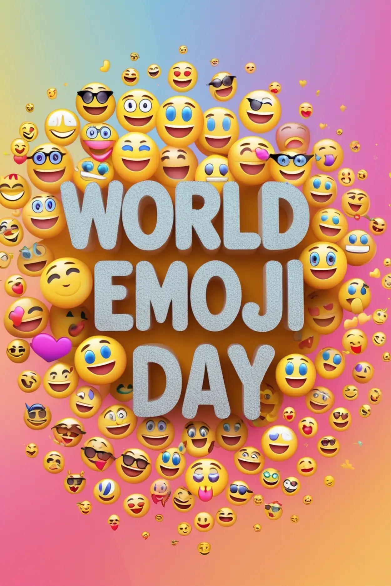 Unique World Emoji Day Social Post Idea - Royalty Free World Emoji Day Image | Pngmagic Free Download Unique World Emoji Day Social Post Idea - High Quality World Emoji Day Background