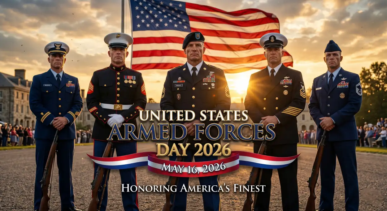 Free Download United States Armed Forces Day 2026 4k Patriotic Wallpaper - High Quality United States Armed Forces Day 2026 Image