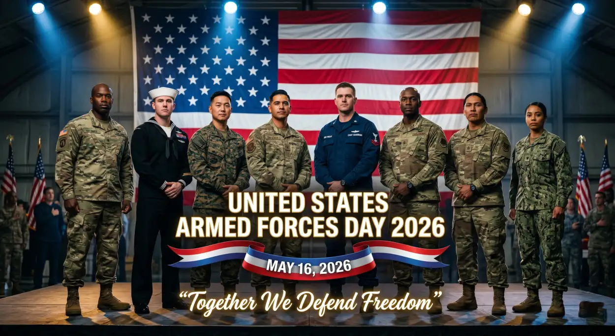 Free Download United States Armed Forces Day 2026 Hd Banner Design - High Quality United States Armed Forces Day 2026 Image