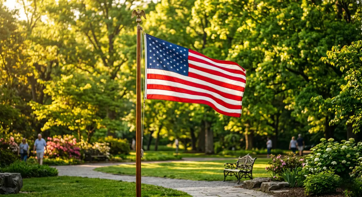 Free Download United States Flag Photography For Patriotic Blog And Website Content - High Quality Usa Flag Image