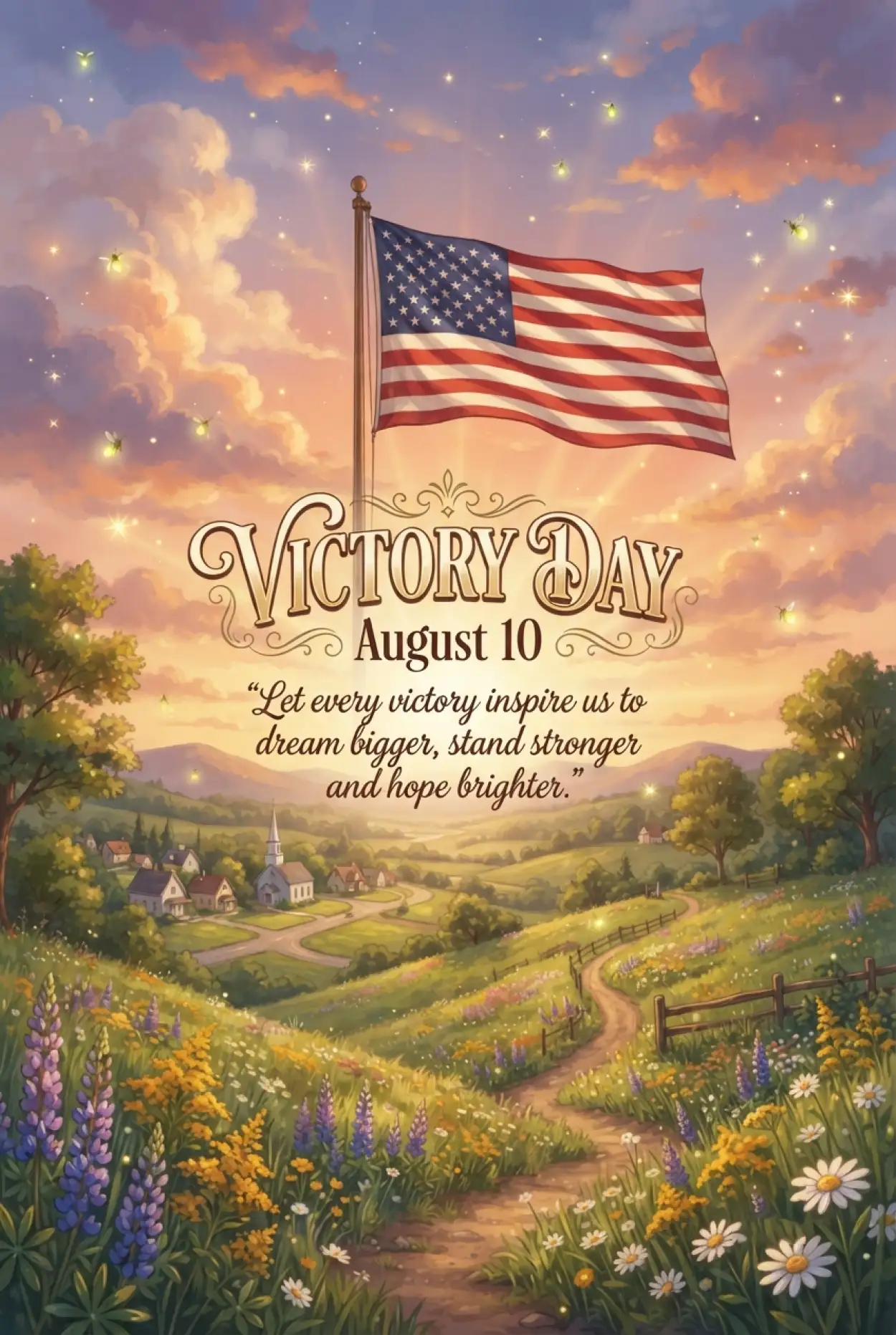 Free Download United States Victory Day 2026 American Flag Wallpaper - High Quality United States Victory Day 2026 Image