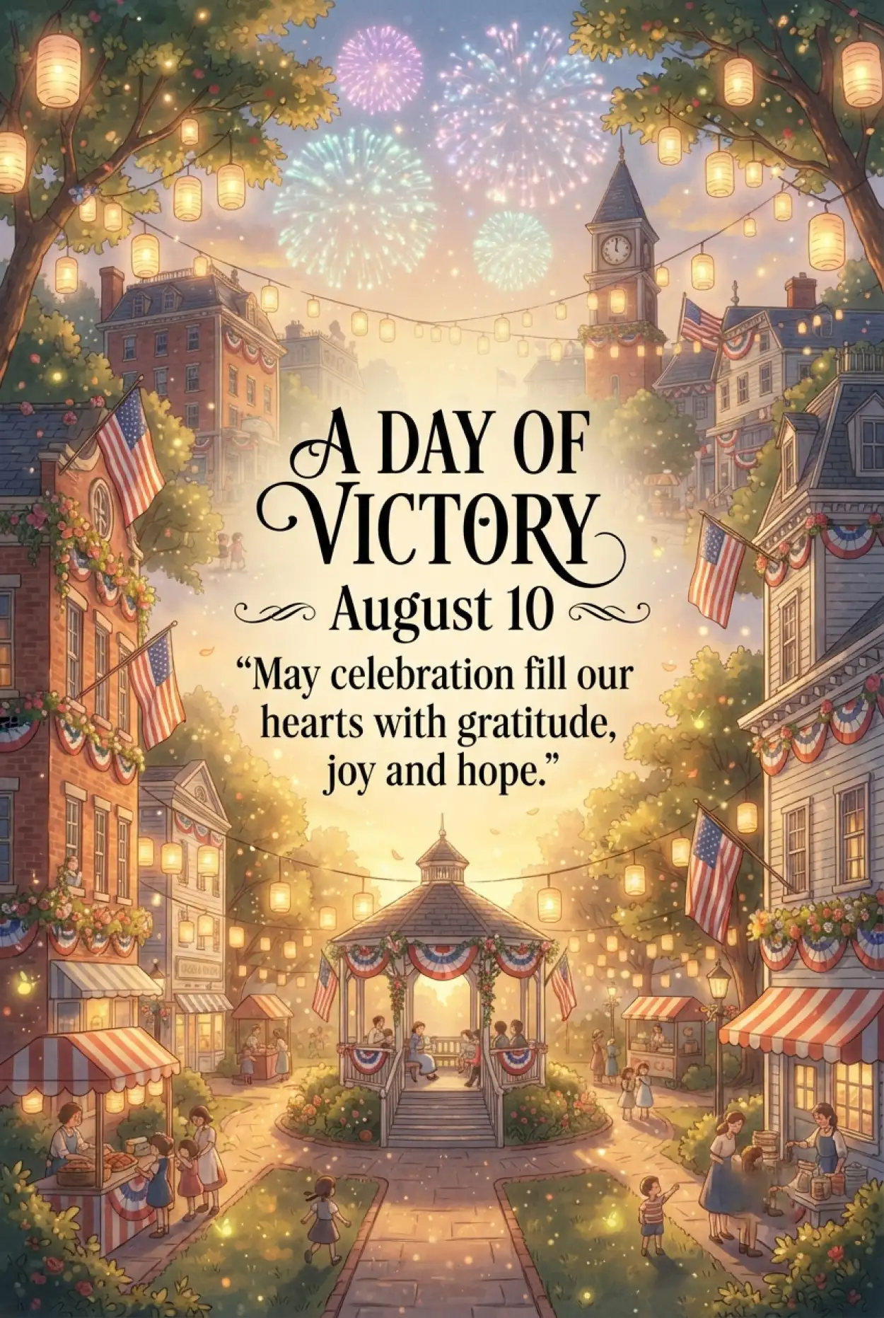Free Download United States Victory Day 2026 Beautiful Wishes - High Quality United States Victory Day 2026 Image