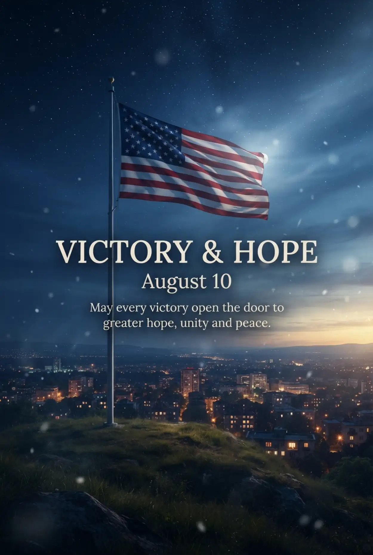 Free Download United States Victory Day 2026 Canva Design Template - High Quality United States Victory Day 2026 Image