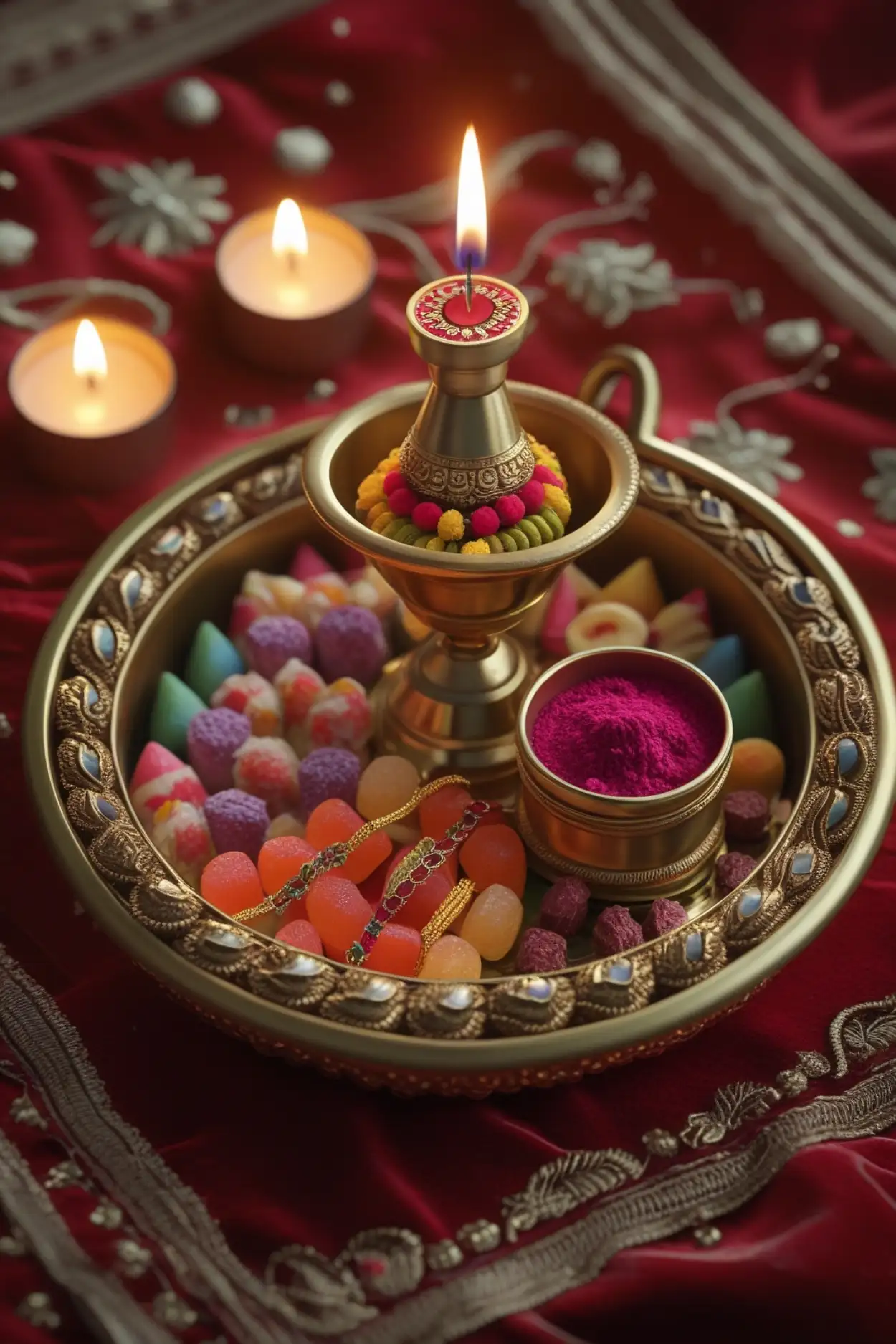 urdu raksha bandhan background for wishes