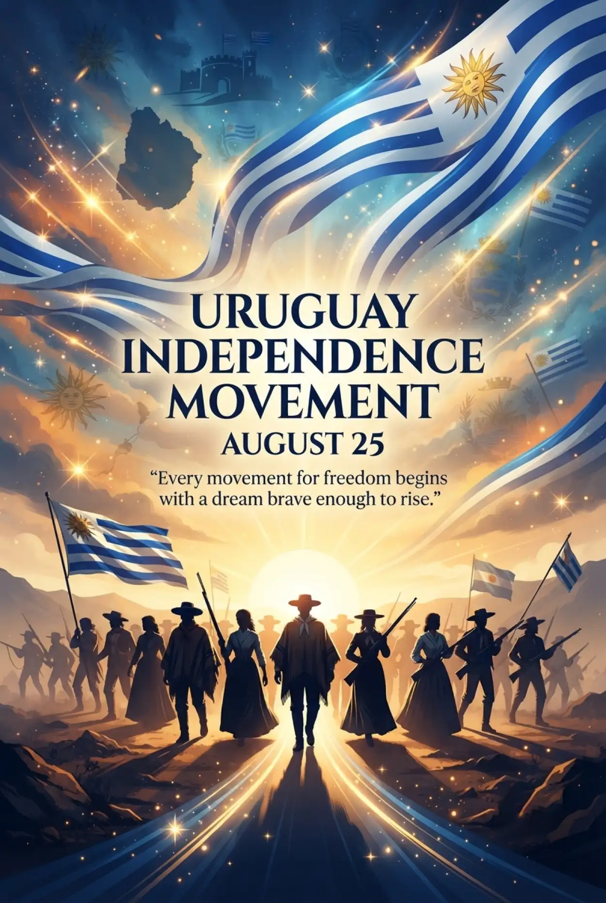 Free Download Uruguay Independence Day 2026 Events In Montevideo - High Quality Uruguay Independence Day 2026 Image
