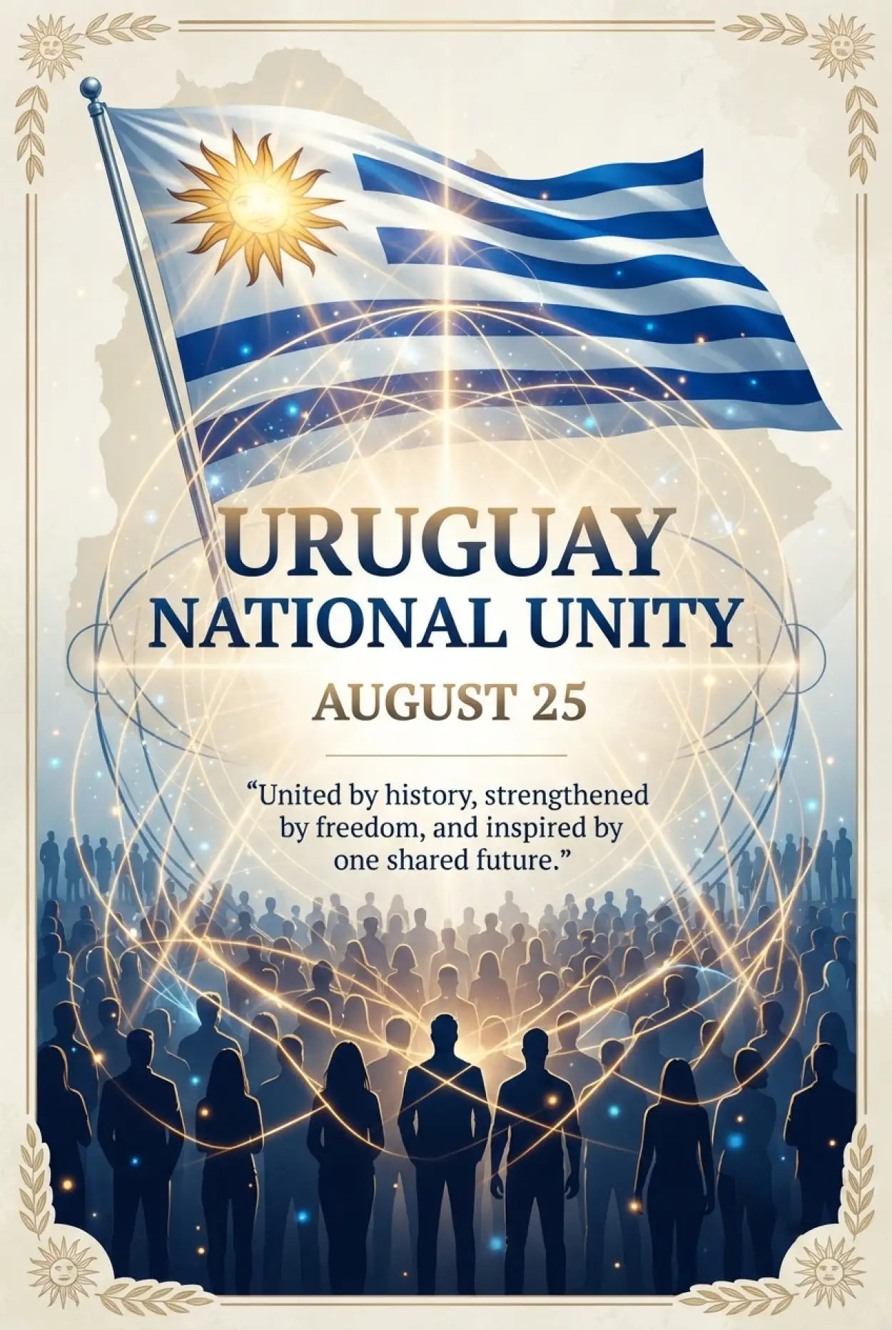 Free Download Uruguay National Unity - High Quality Uruguay Independence Day 2026 Image