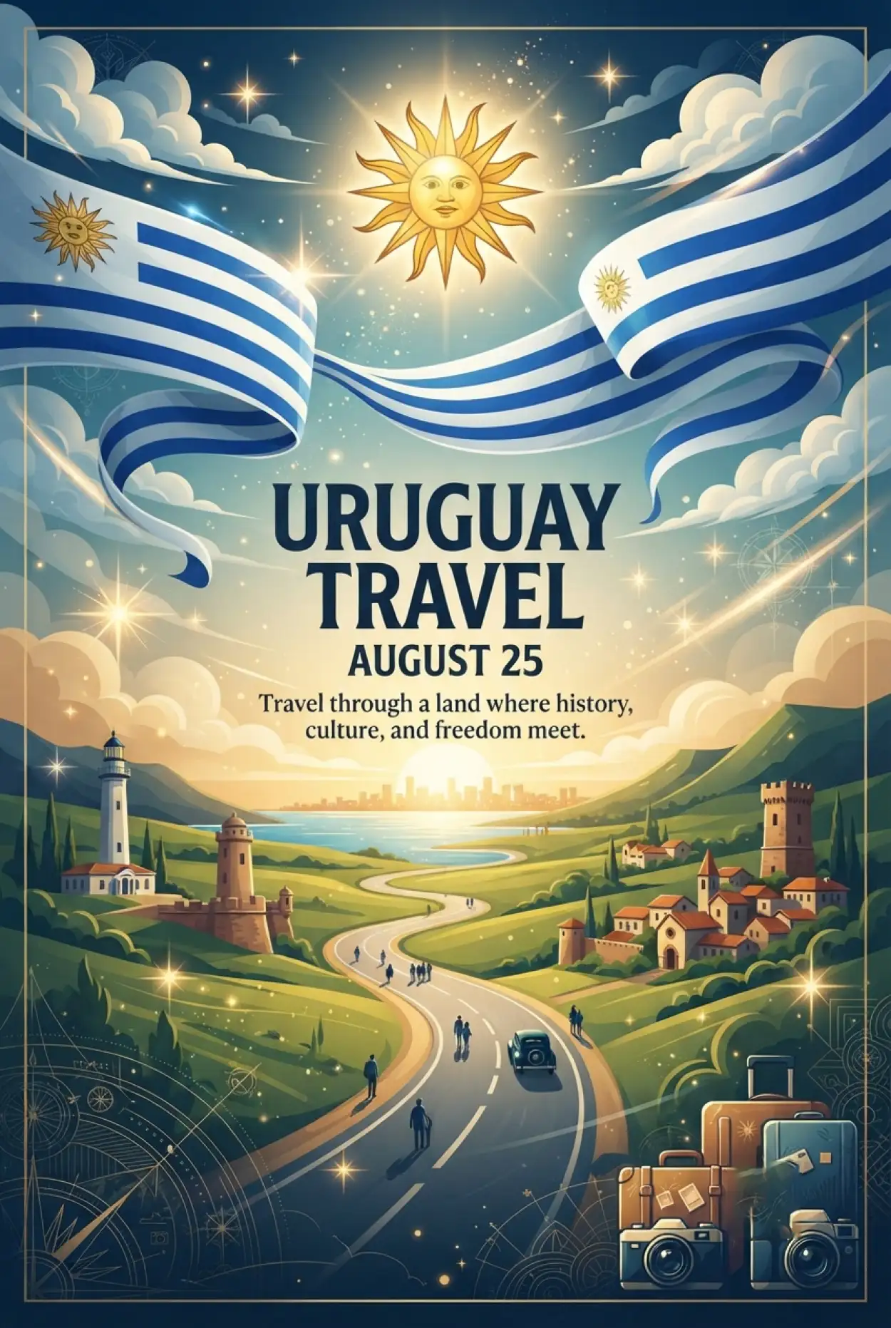 Free Download Uruguay Travel August 2026 - High Quality Uruguay Independence Day 2026 Image