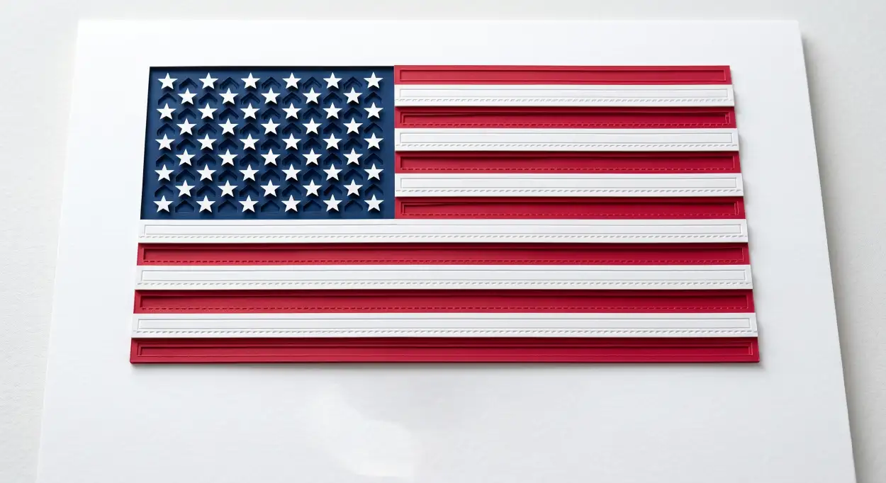 Free Download Usa Flag Creative Poster Background With Modern Patriotic Design For Graphic Designers - High Quality Usa Flag Background Image