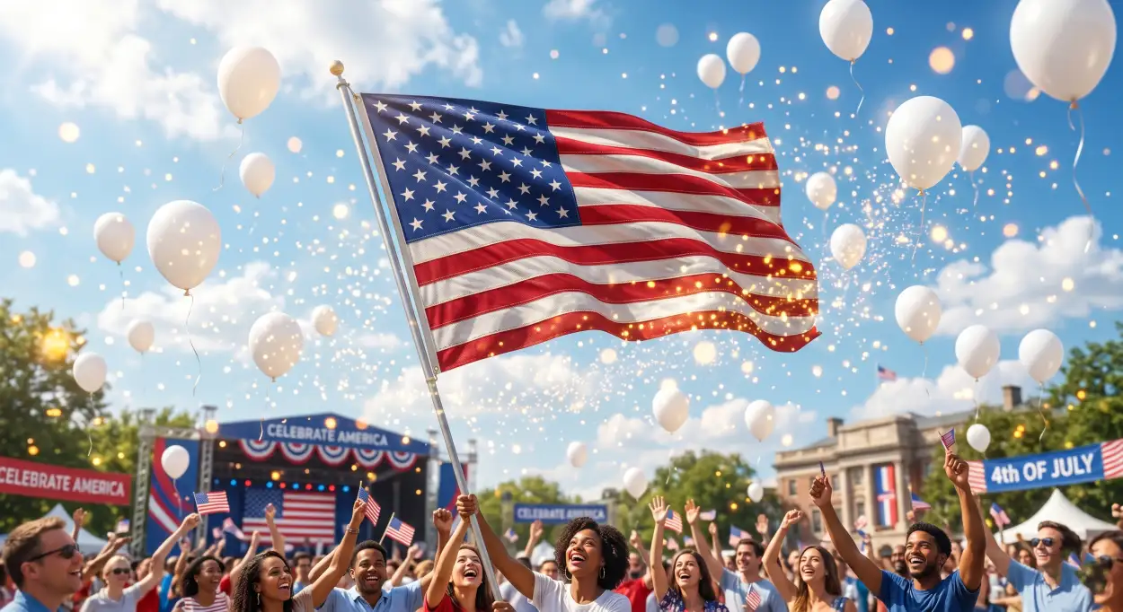 Free Download Usa Flag Social Media Banners For Independence Day Celebrations - High Quality Usa Flag Image