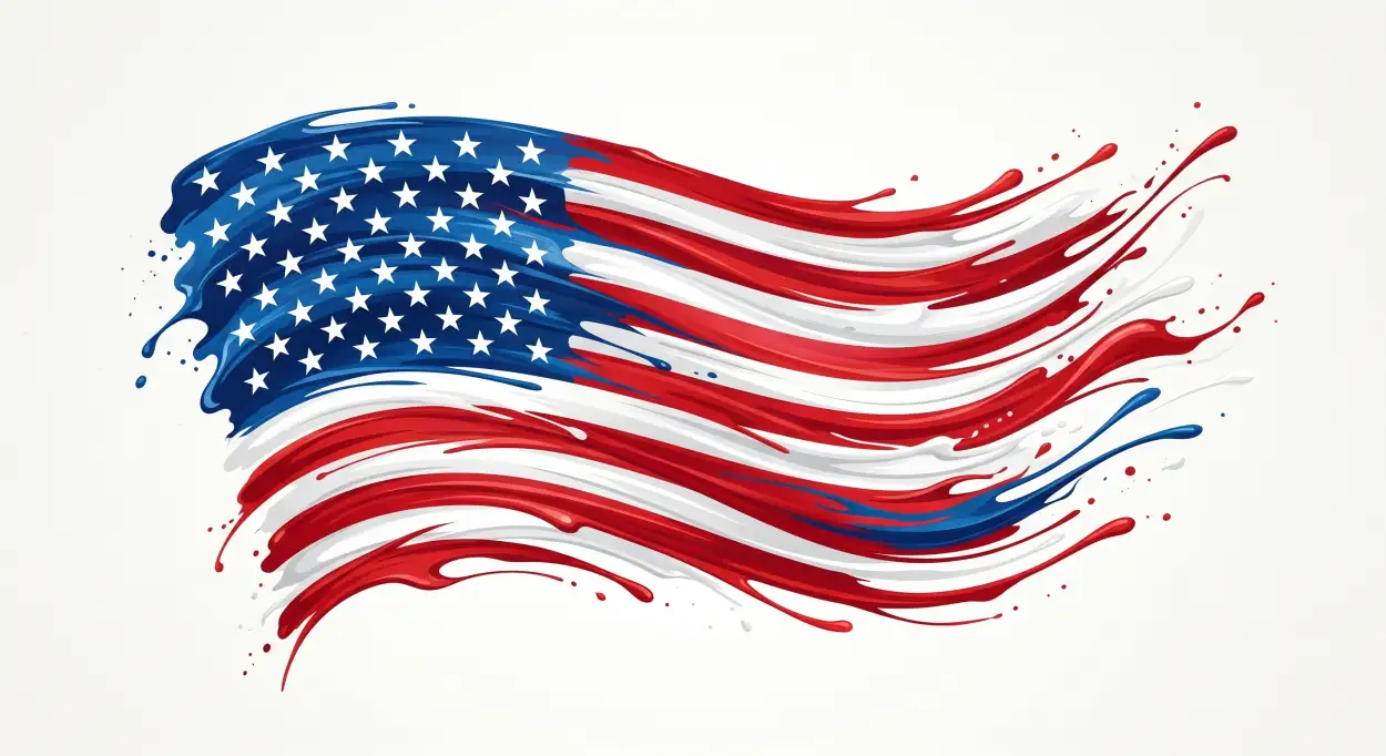 Free Download Usa Flag Vector Art For Professional Graphic Design Projects - High Quality Usa Flag Image