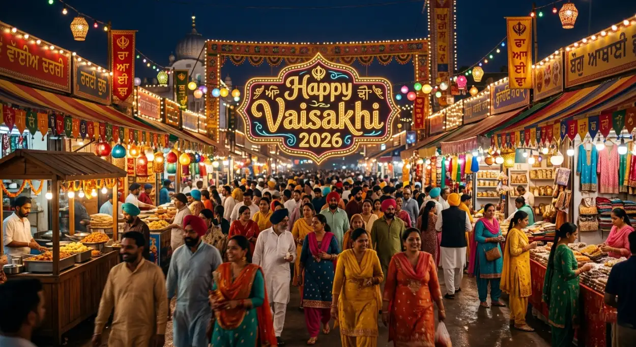 Free Download Vaisakhi 2026 Wishes For Digital Marketing - High Quality Happy Vaisakhi 2026 Wishes Image