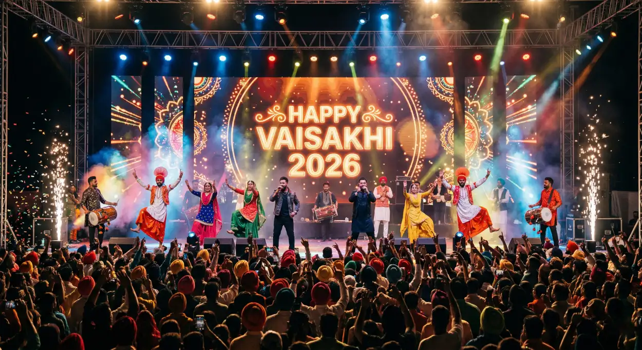 Free Download Vaisakhi 2026 Wishes For Events - High Quality Happy Vaisakhi 2026 Wishes Image