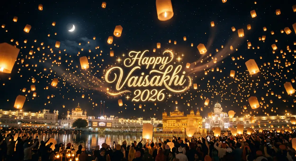 Free Download Vaisakhi 2026 Wishes For Festive Marketing - High Quality Happy Vaisakhi 2026 Wishes Image