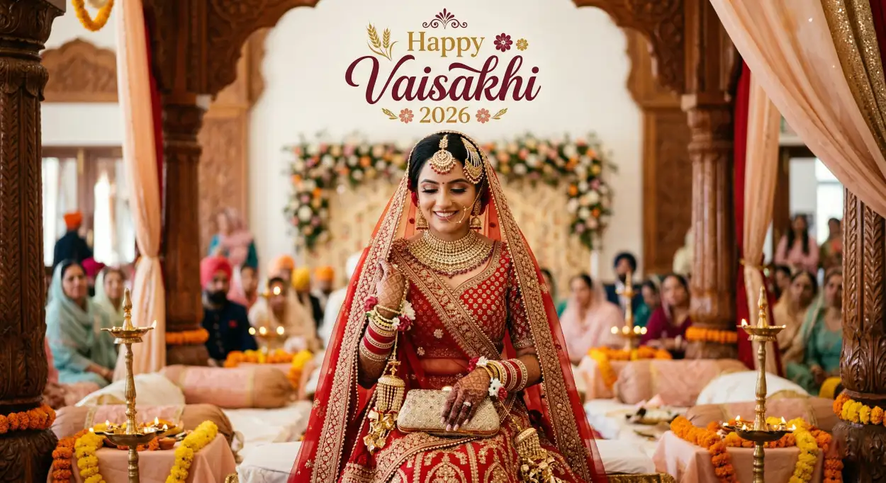 Free Download Vaisakhi 2026 Wishes For Girlfriend - High Quality Happy Vaisakhi 2026 Wishes Image
