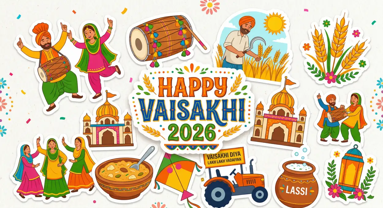 Free Download Vaisakhi 2026 Wishes For Greeting Images - High Quality Happy Vaisakhi 2026 Wishes Image