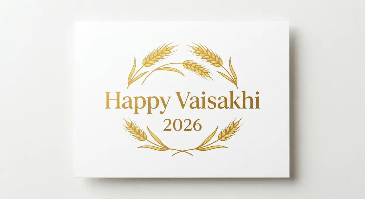 Free Download Vaisakhi 2026 Wishes For Invitation Cards - High Quality Happy Vaisakhi 2026 Wishes Image