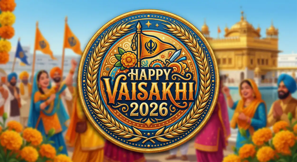 Free Download Vaisakhi 2026 Wishes For Sikhs - High Quality Happy Vaisakhi 2026 Wishes Image