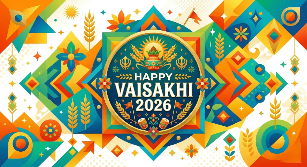 Free Download Vaisakhi 2026 Wishes For Success - High Quality Happy Vaisakhi 2026 Wishes Image