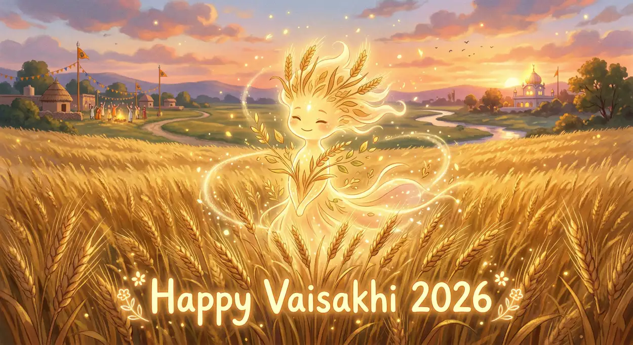 Free Download Vaisakhi 2026 Wishes For Twitter Captions - High Quality Happy Vaisakhi 2026 Wishes Image