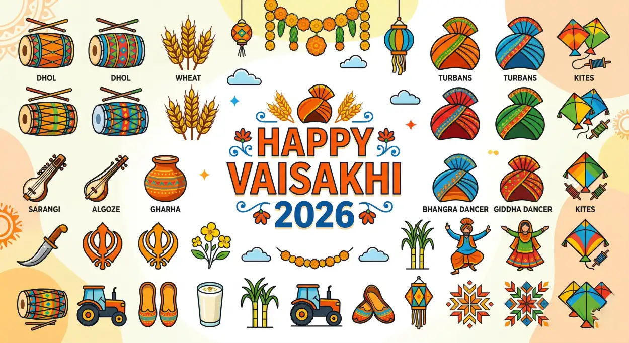 Free Download Vaisakhi 2026 Wishes Long Paragraph Messages - High Quality Happy Vaisakhi 2026 Wishes Image