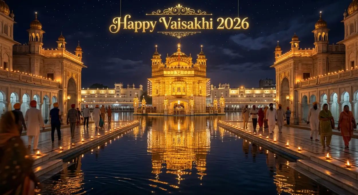 Free Download Vaisakhi 2026 Wishes With Images Download - High Quality Happy Vaisakhi 2026 Wishes Image