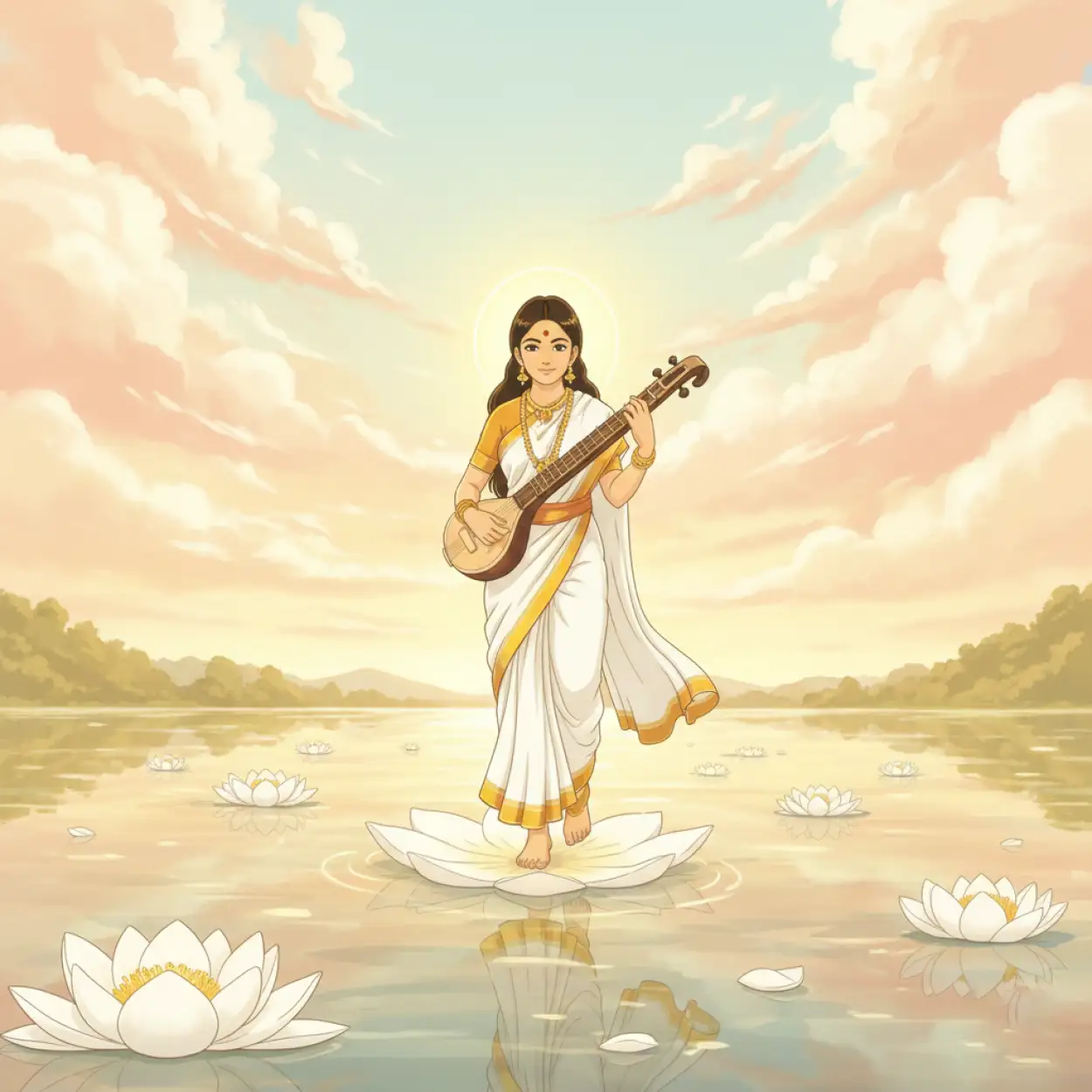 vasant panchami background for instagram