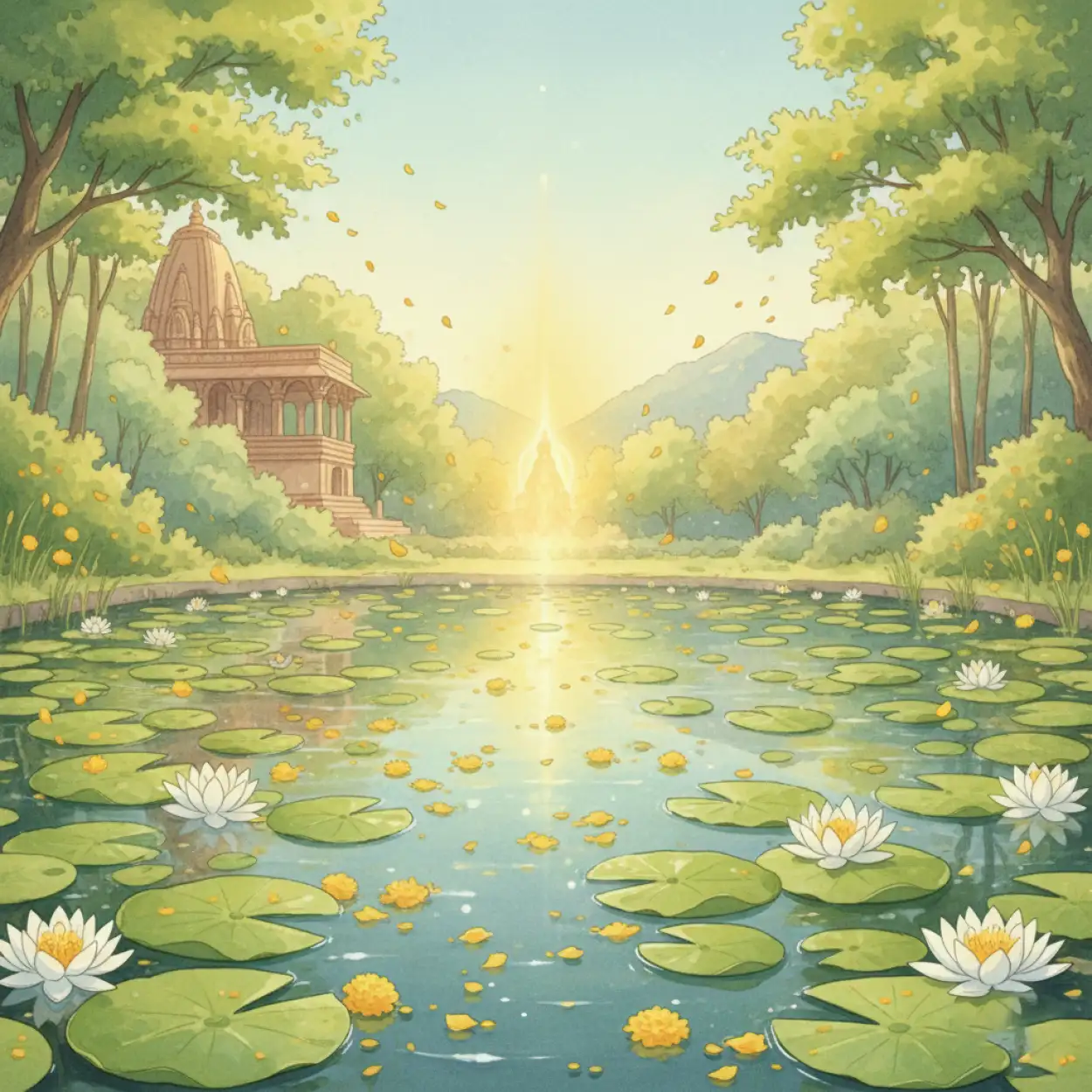vasant panchami background nature theme