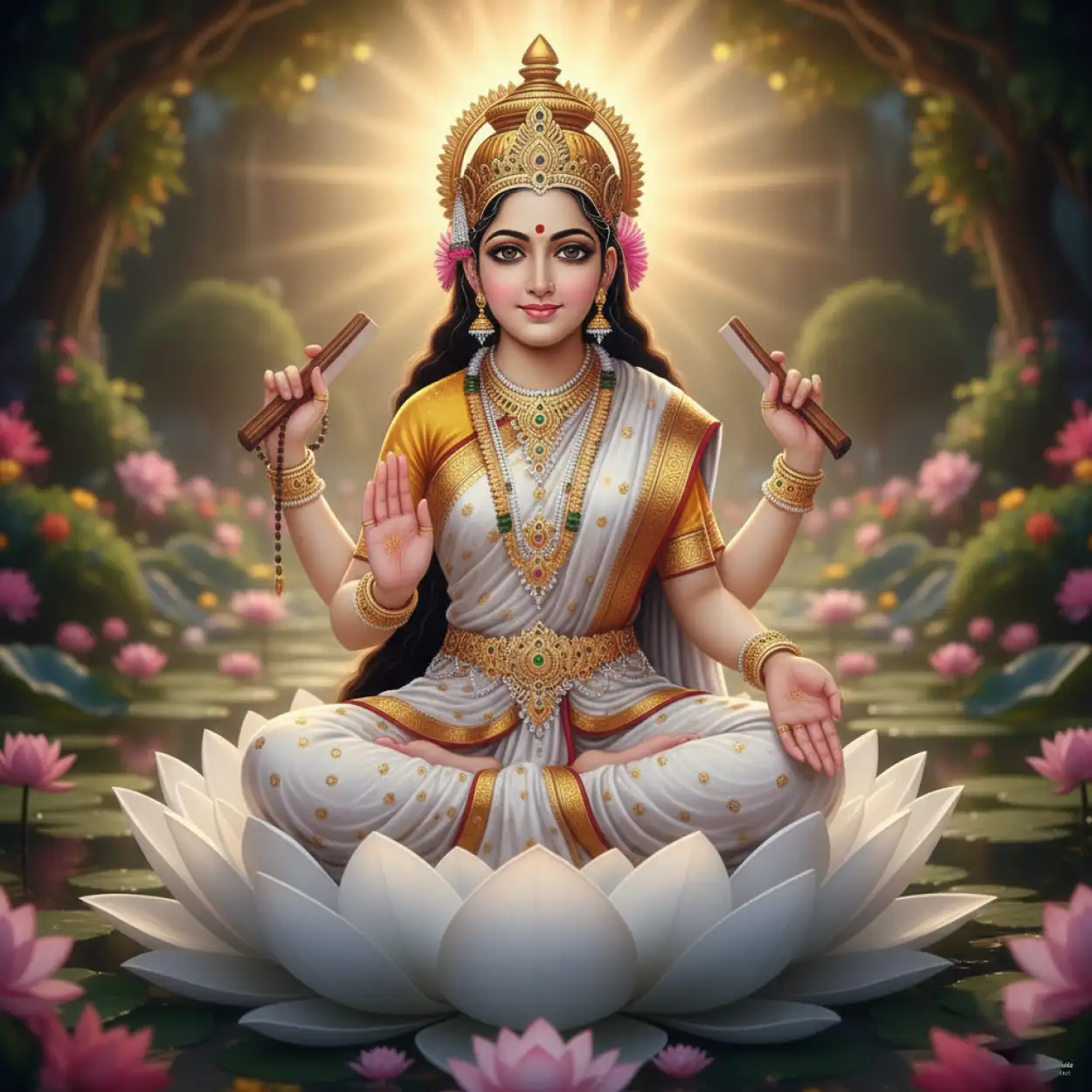 vasant panchami background religious