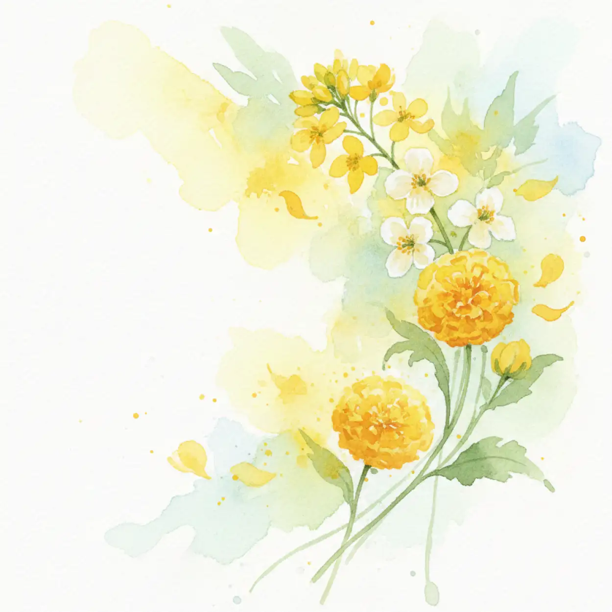 vasant panchami background yellow floral spring theme