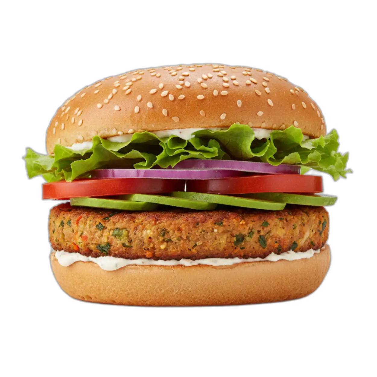 veg burger png image