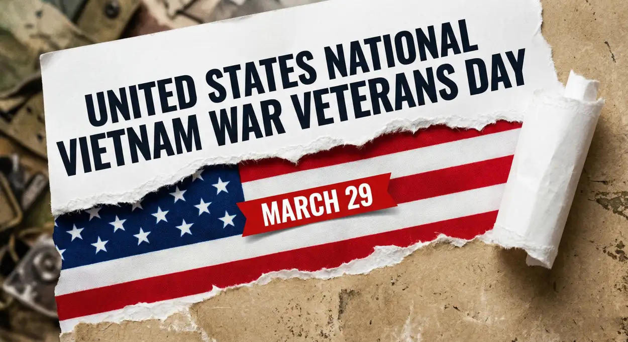 Free Download Vietnam Veterans Day Creative Social Media Templates - High Quality United States National Vietnam War Veterans Day Image